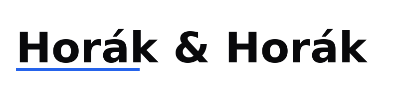 Horák & Horák logo